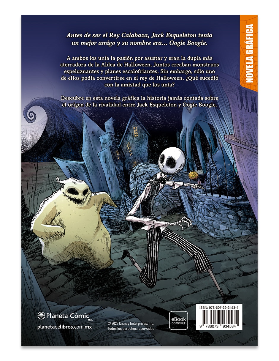 Libro Mundo De Jack La Batalla Por El Rey De Halloween de Disney 2