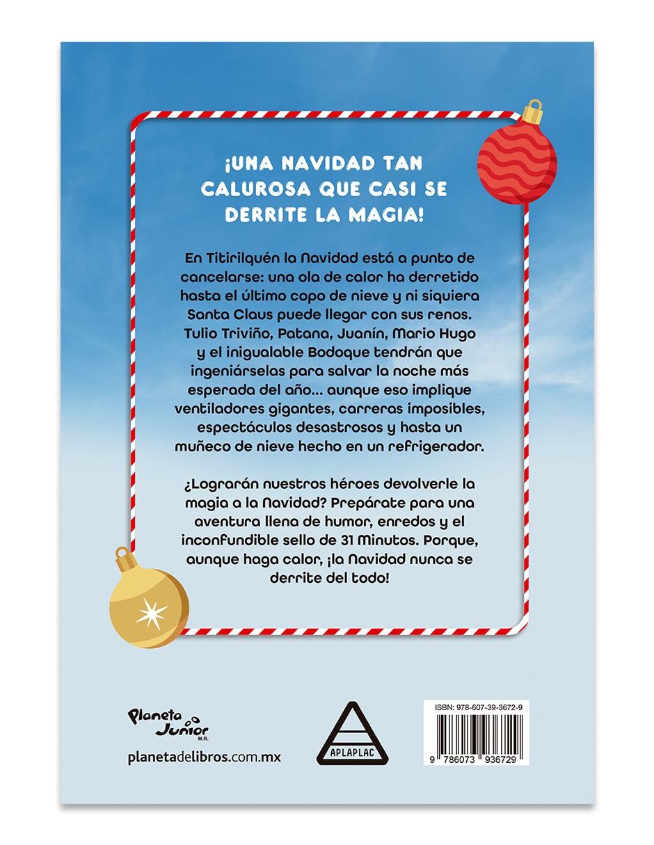 Libro 31 Minutos Calurosa Navidad de 31 Minutos 2
