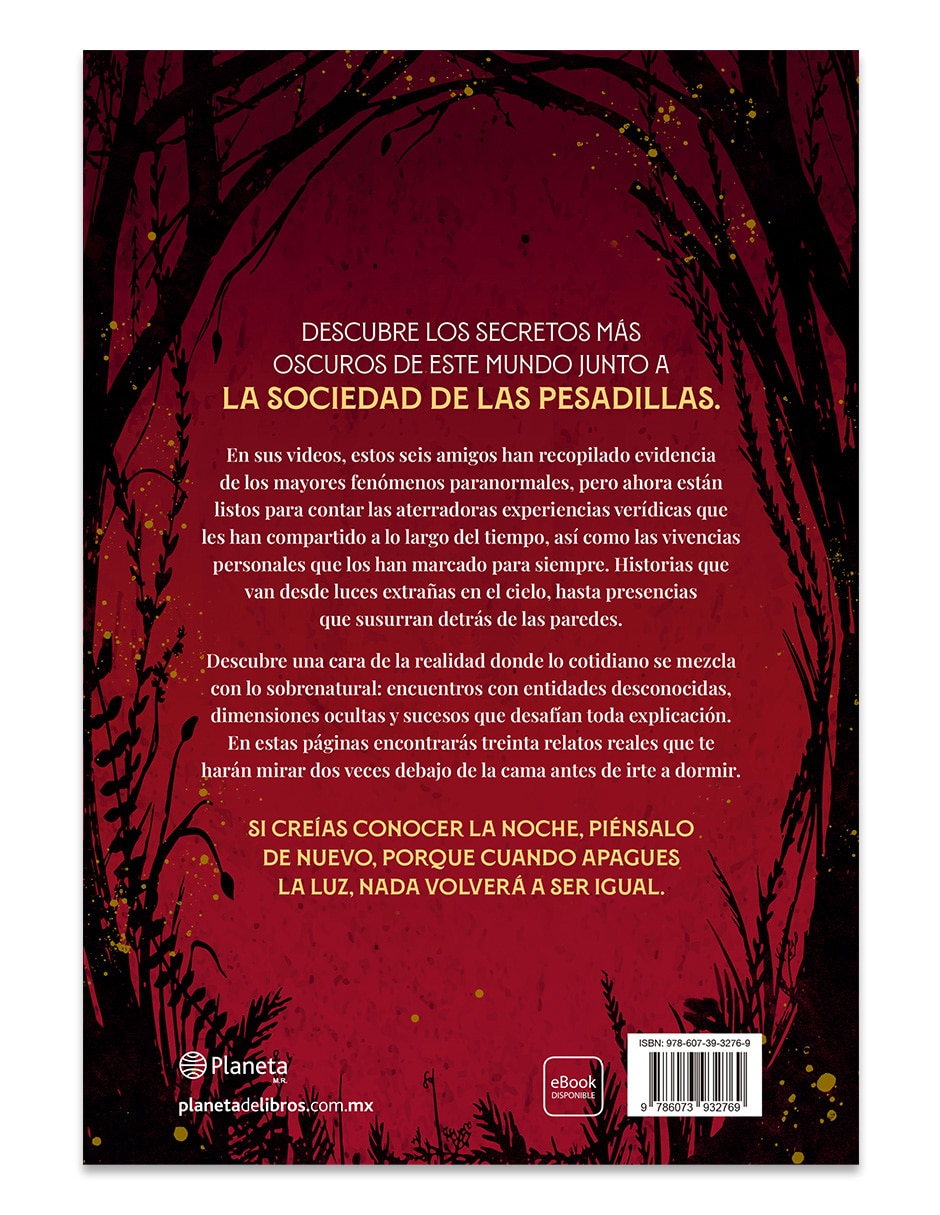 Libro Cuando Apagas La Luz de La Sociedad De Las Pesadillas 2