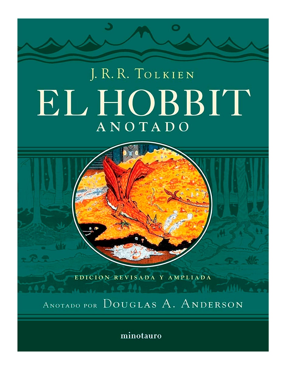Libro El Hobbit Edición Revisada anotada E Ilustrada de J.R.R. Tolkien