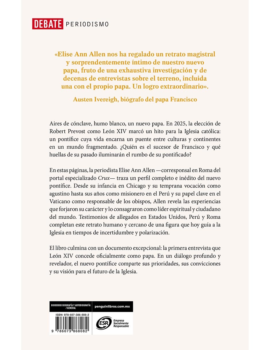 Libro León XIV de Elise Ann Allen 2