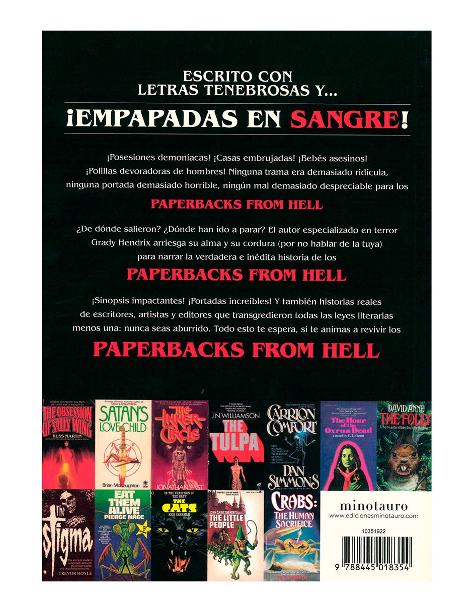 Libro Paperbacks From Hell de Grady Hendrix 2