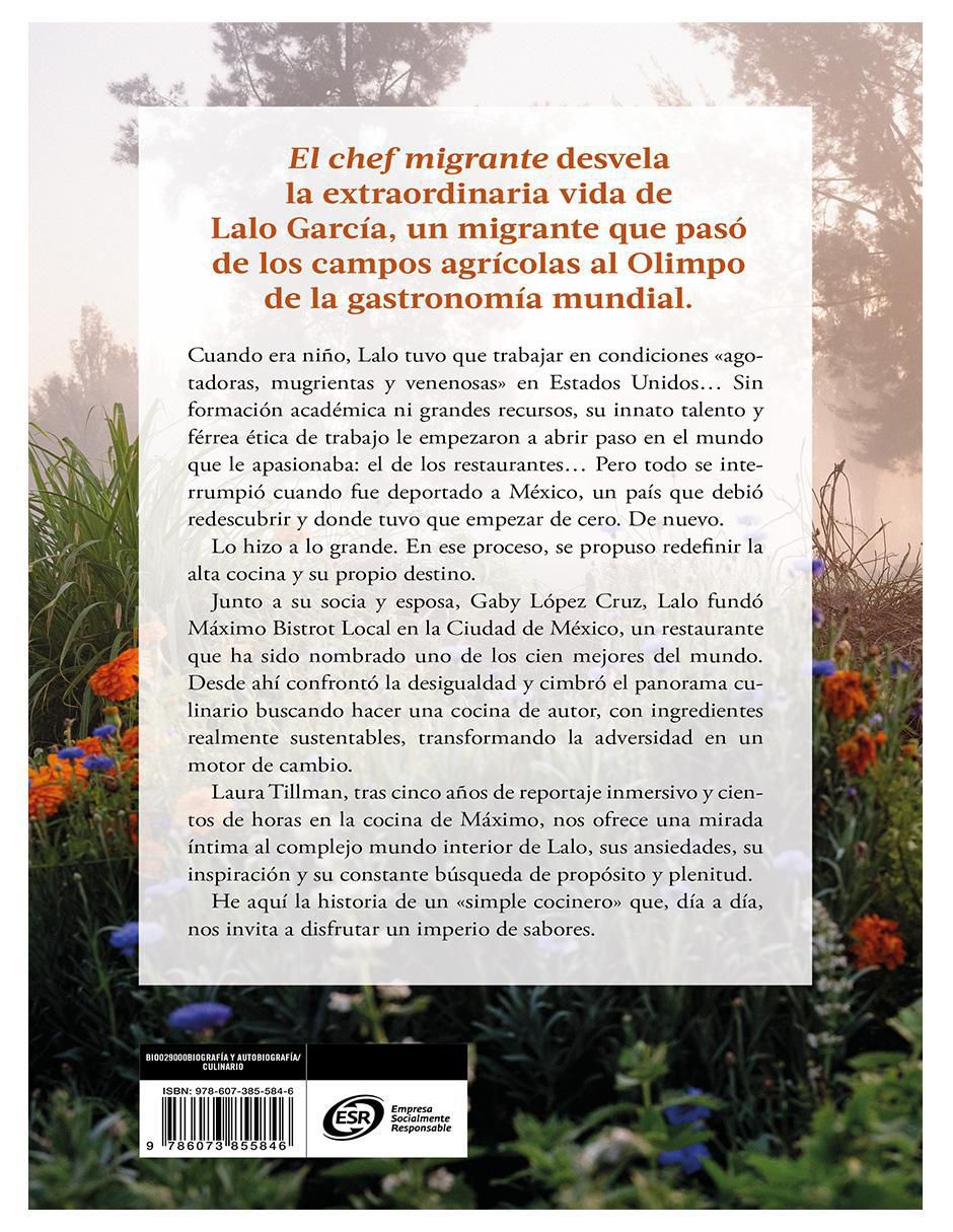 Libro El Chef Migrante de Laura Tillman 2