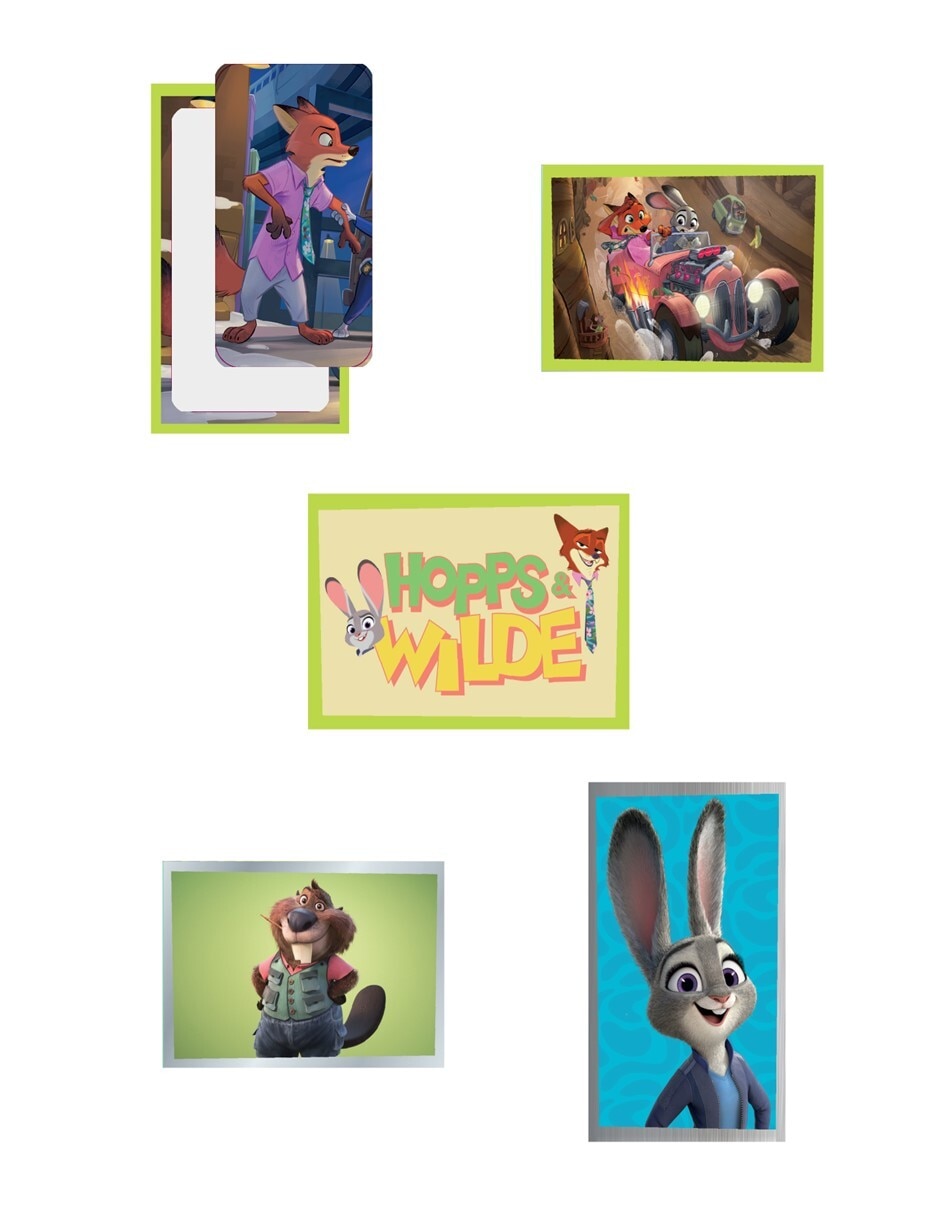 Estampas de Zootopia 2
