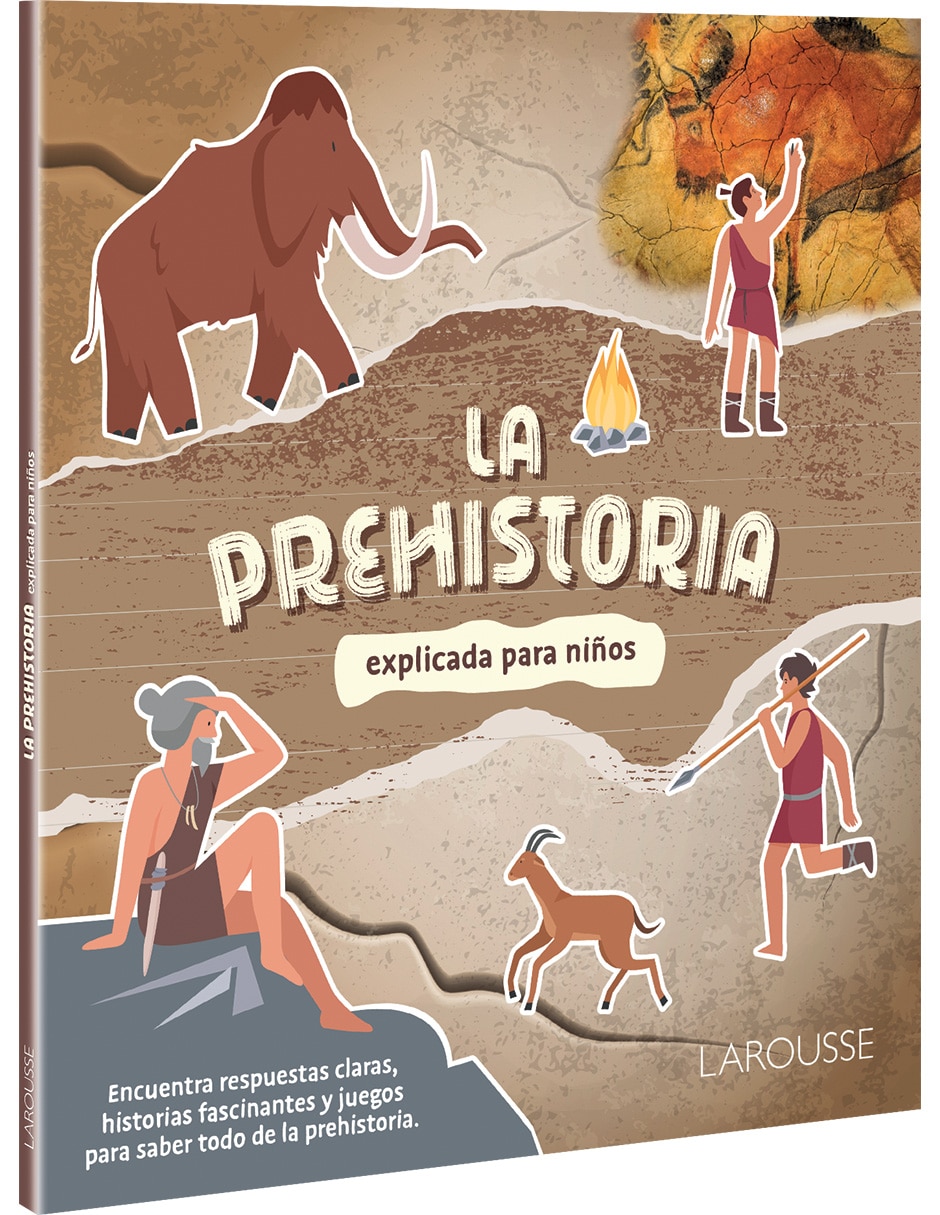 Libro La Prehistoria explicada para niños de Jimena Martínez Aldama