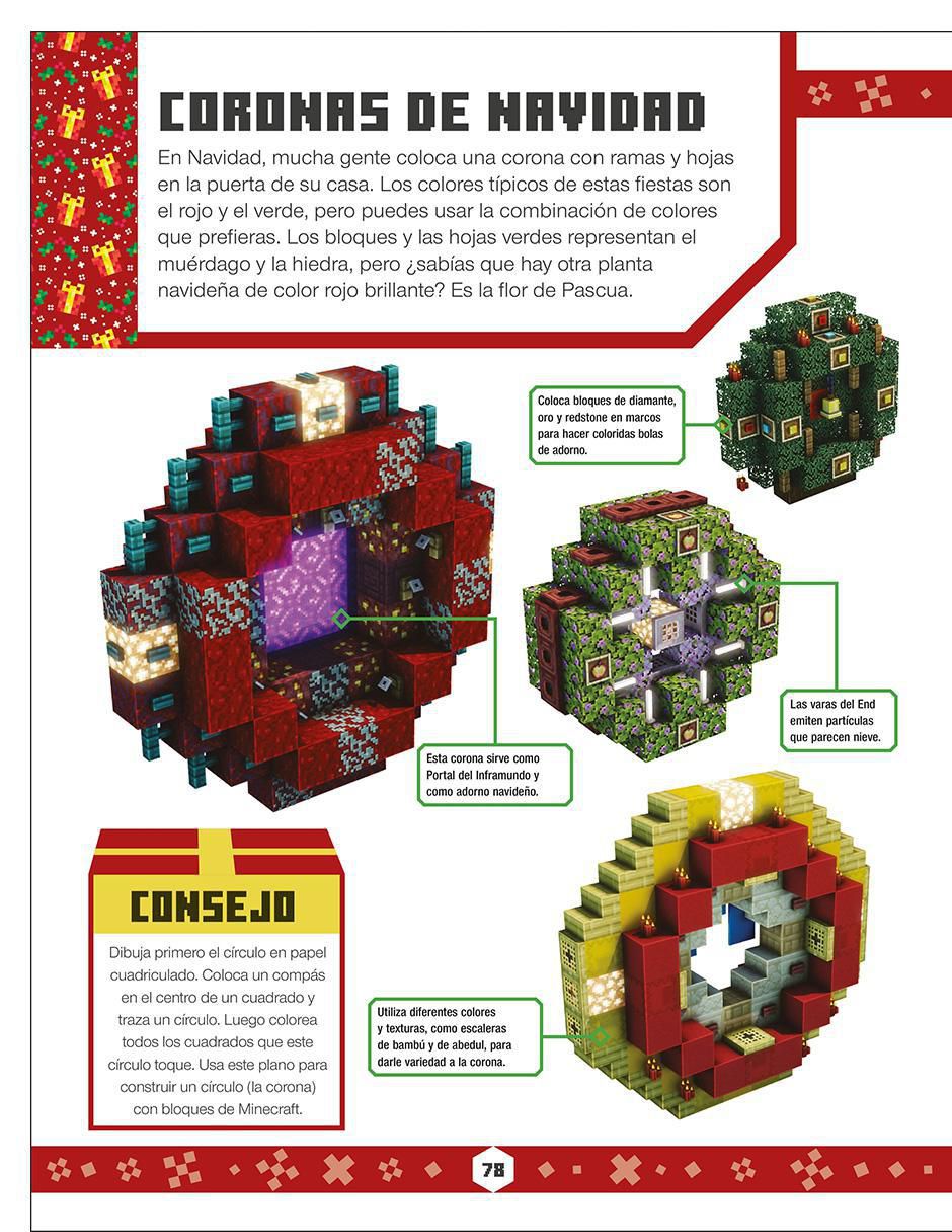 Libro Minecraft: Ideas navideñas ¡Más de 50 proyectos originales! de 2