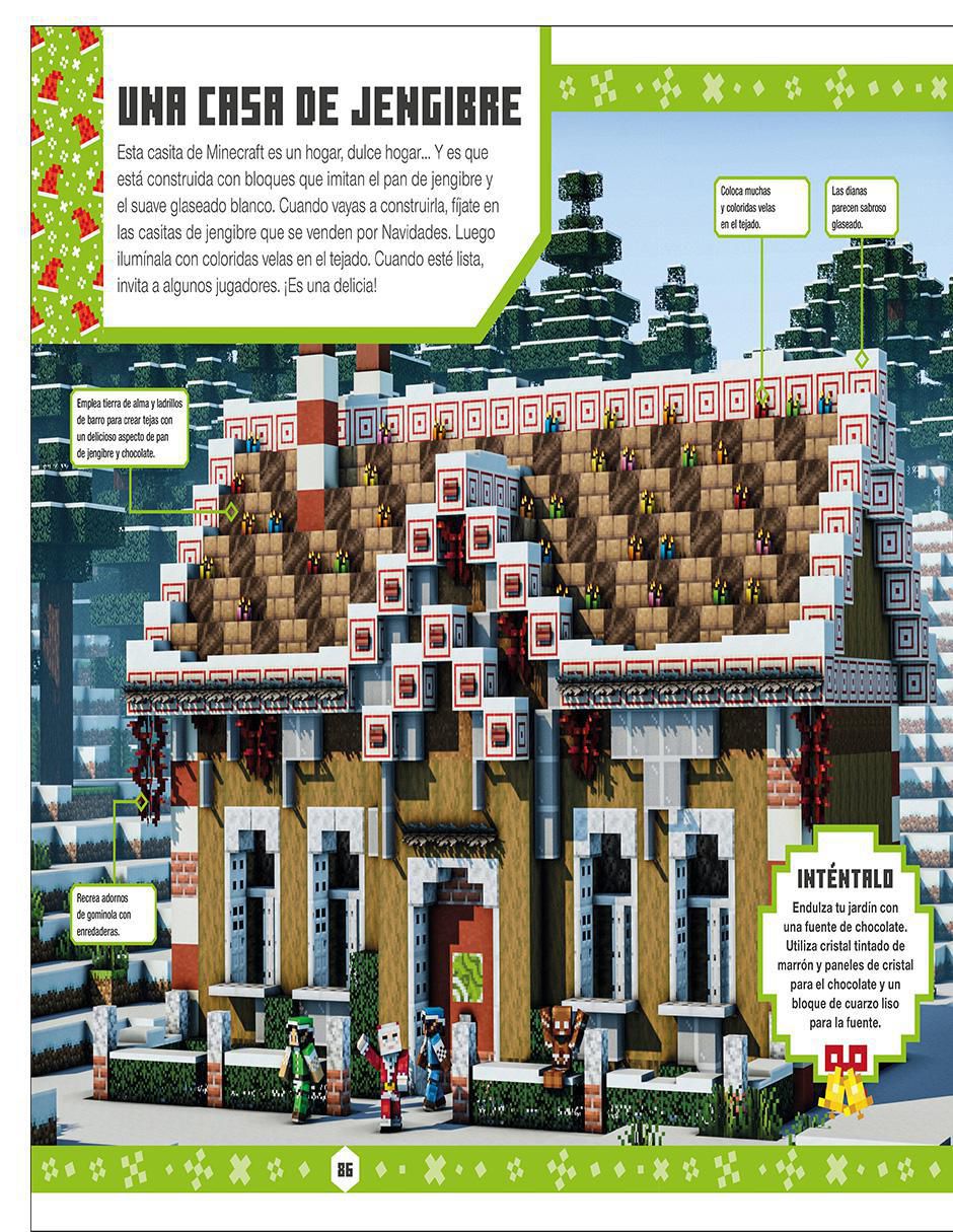 Libro Minecraft: Ideas navideñas ¡Más de 50 proyectos originales! de 4