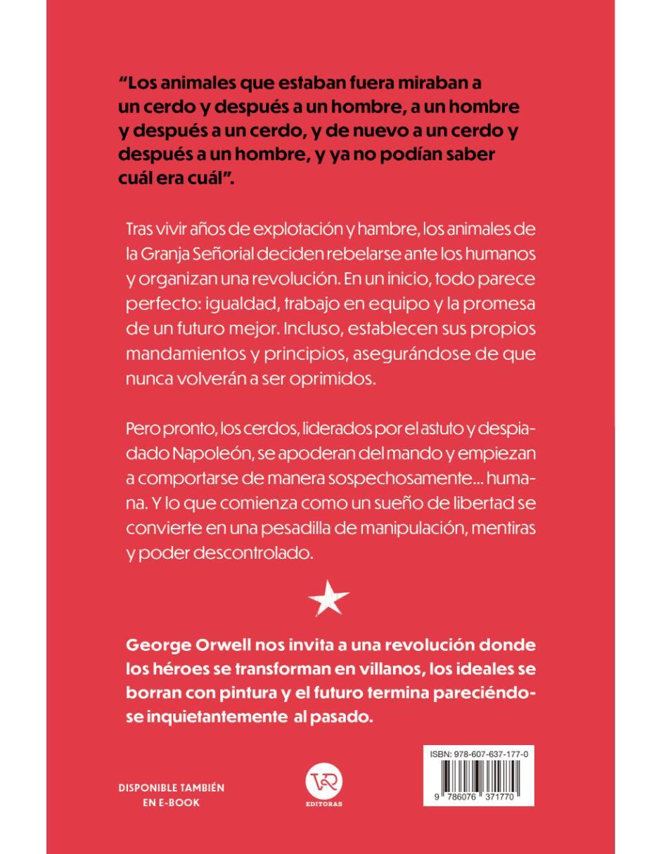 Libro Rebelión en la Granja de George Orwell 2
