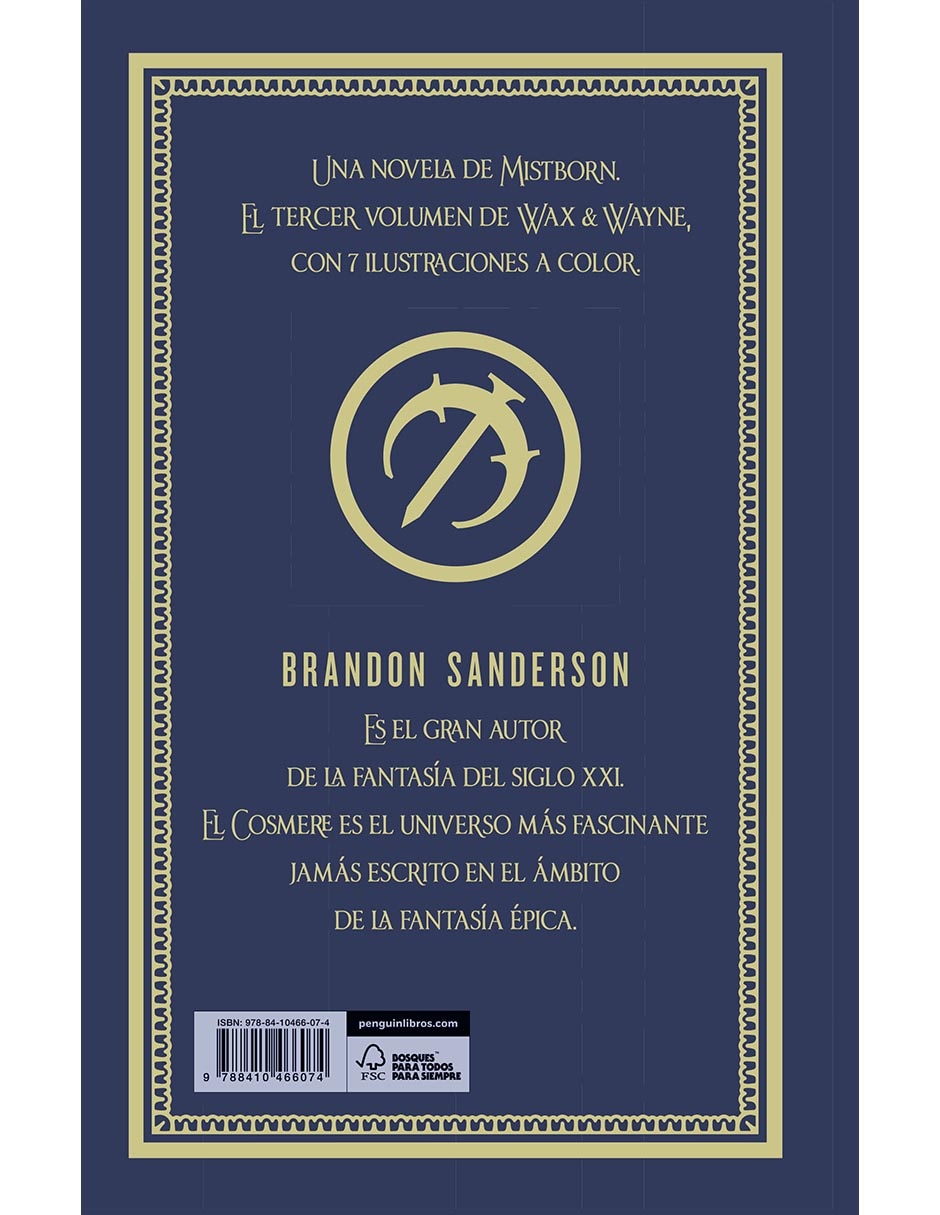 Libro Brazales de Duelo de Brandon Sanderson 2