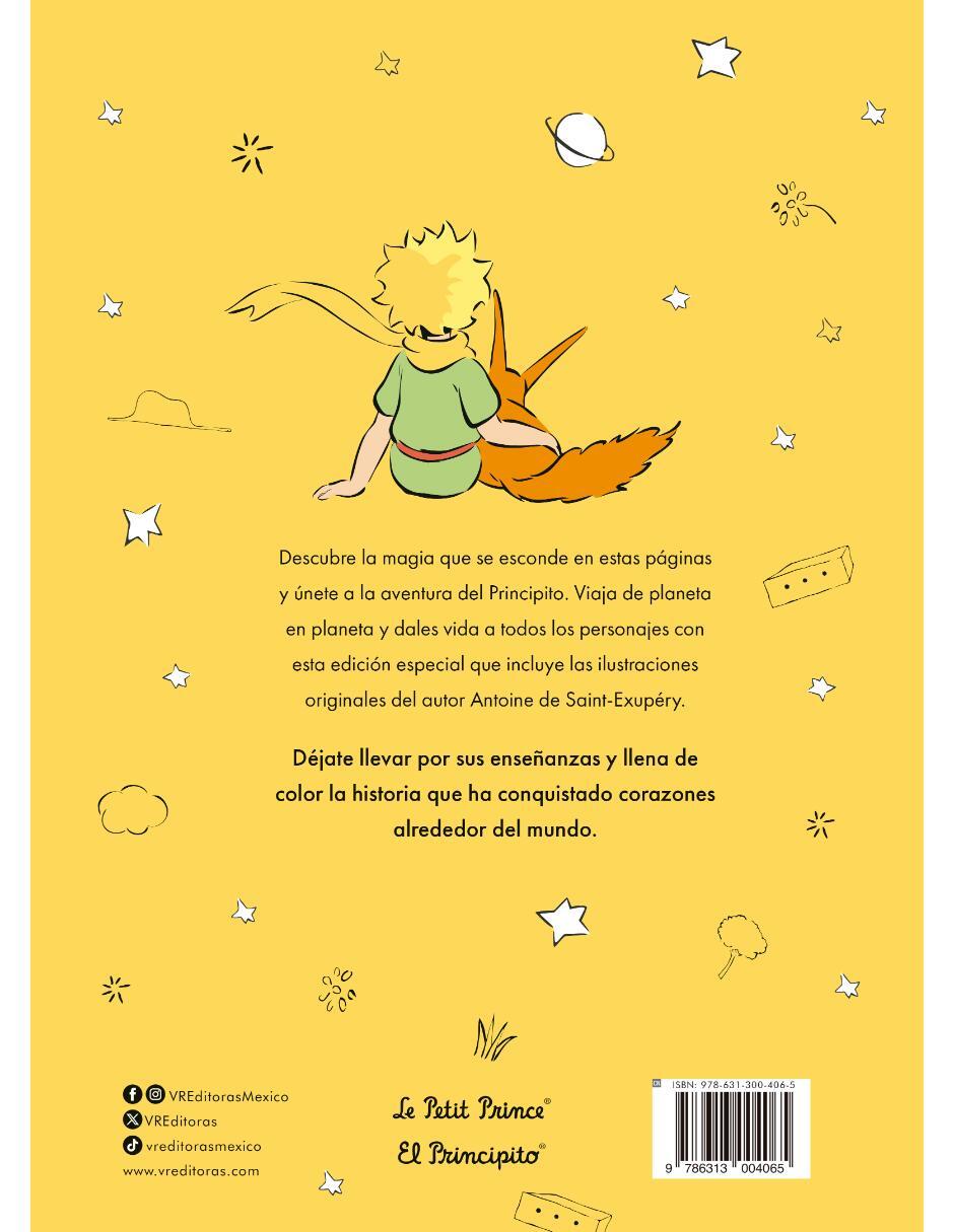 Libro colorear El principito para colorear 2