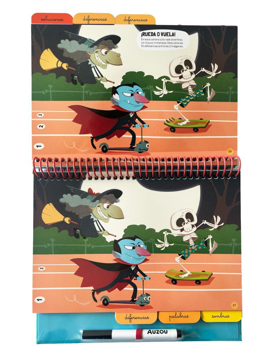 Libro 32 JUEGOS DE MONSTRUOS Y FANTASMAS de Auzou 3