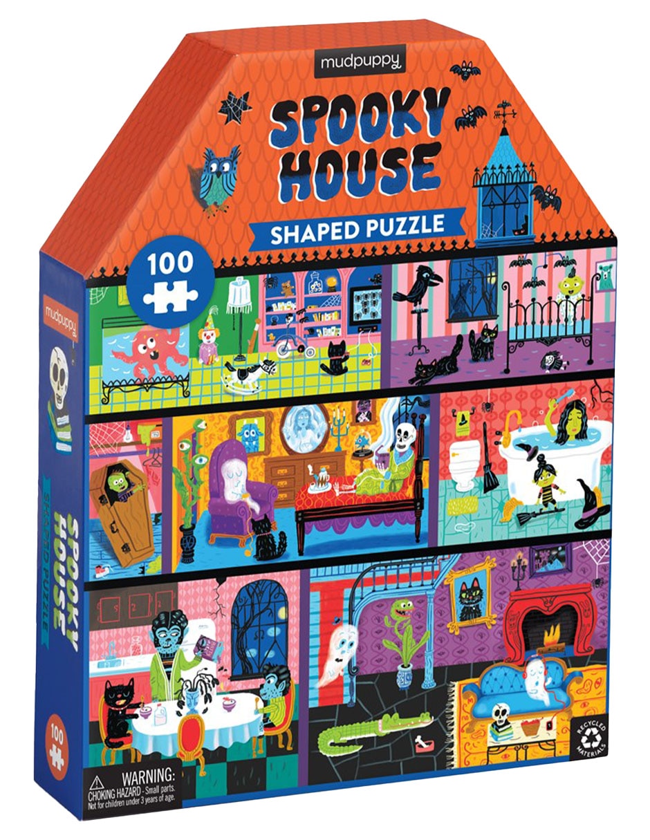 Rompecabezas Spooky House 100 piezas