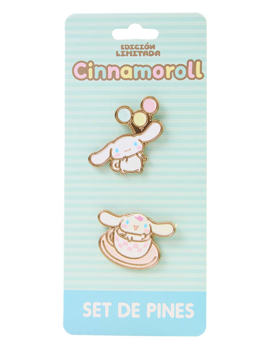 Set pin de metal Cinnamoroll 4
