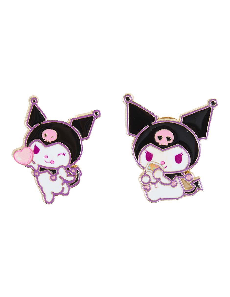 Set pin de metal Kuromi