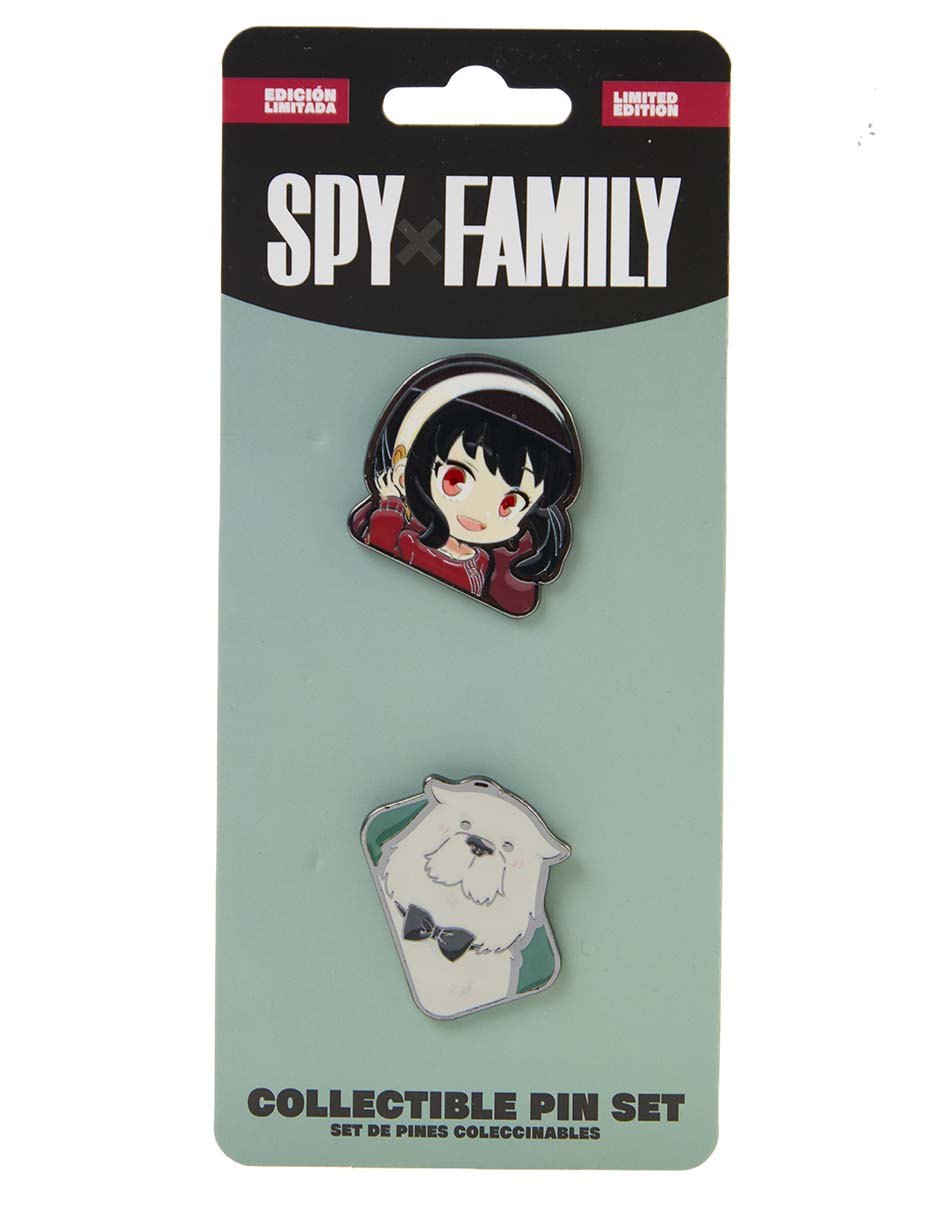 Set pin de metal Spy x Family 4
