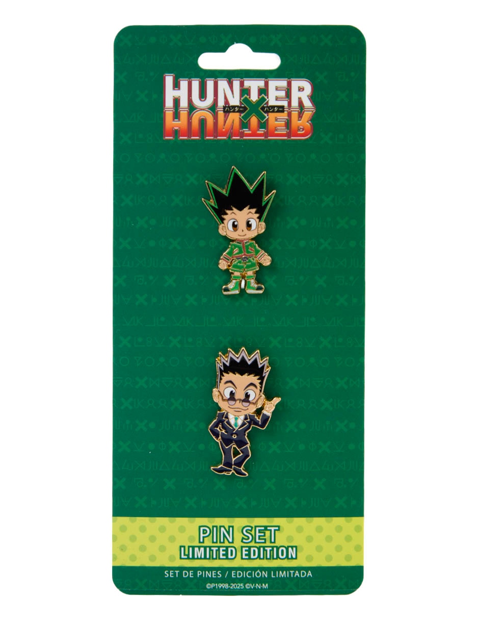 Set pin de metal Gon Freecss 4