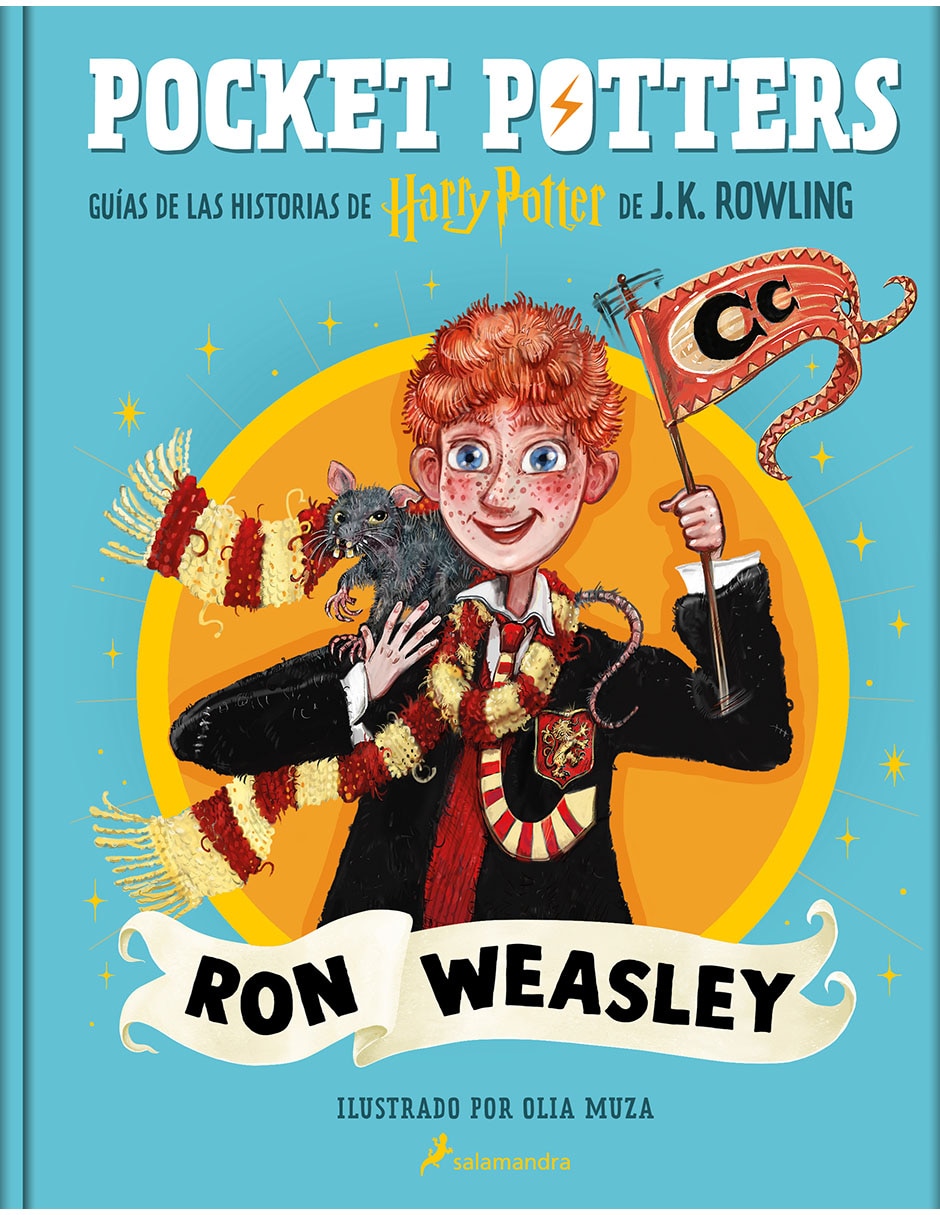 Libro POCKET POTTERS - RON WEASLEY de J.K. ROWLING