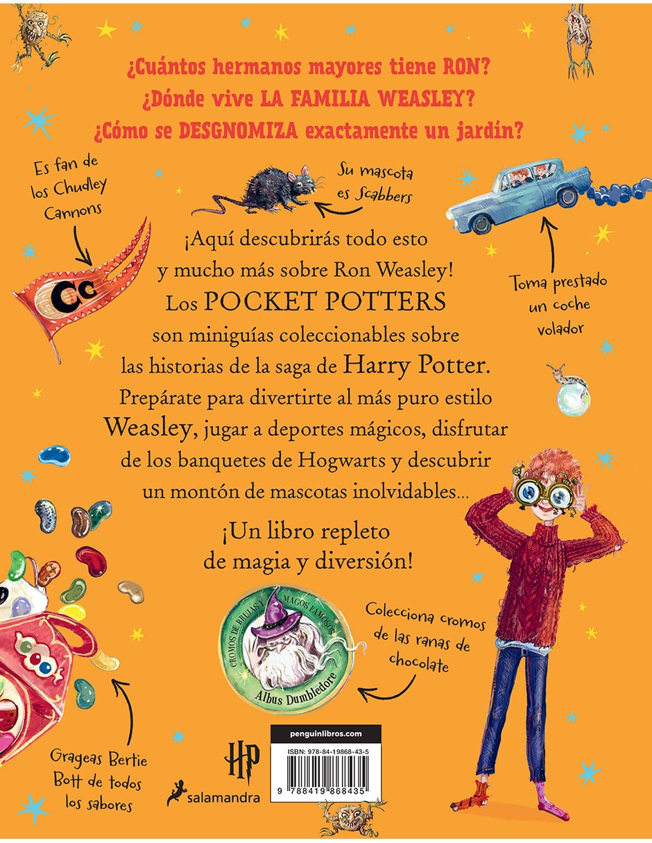 Libro POCKET POTTERS - RON WEASLEY de J.K. ROWLING 2