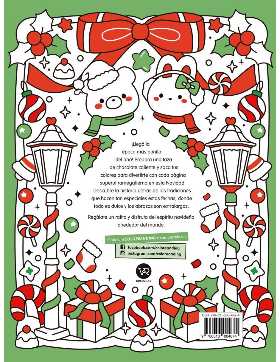 Libro Coloreanding Dulce Navidad de Jull & Gale 2