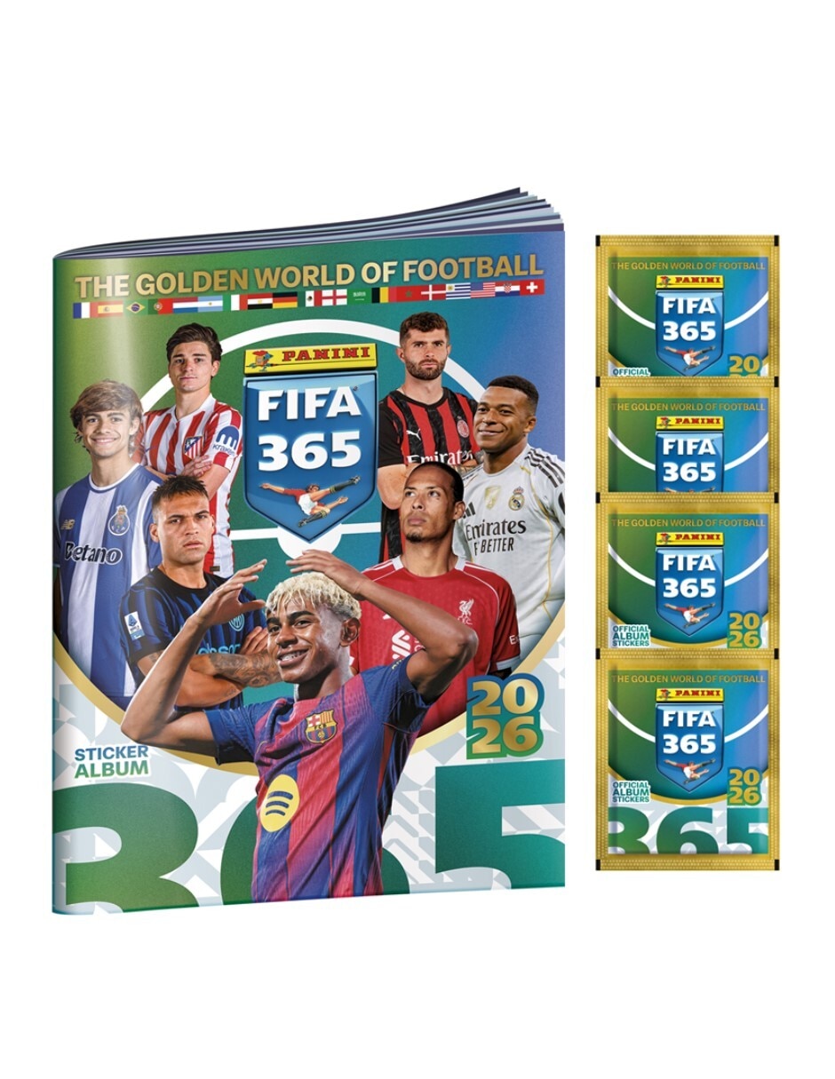 Álbum con estampas de Fifa