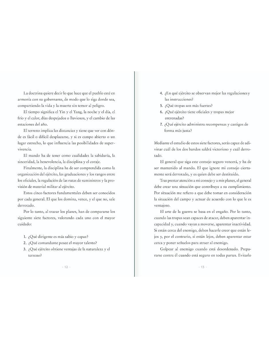 Libro EL ARTE DE LA GUERRA de Sun Tzu 4