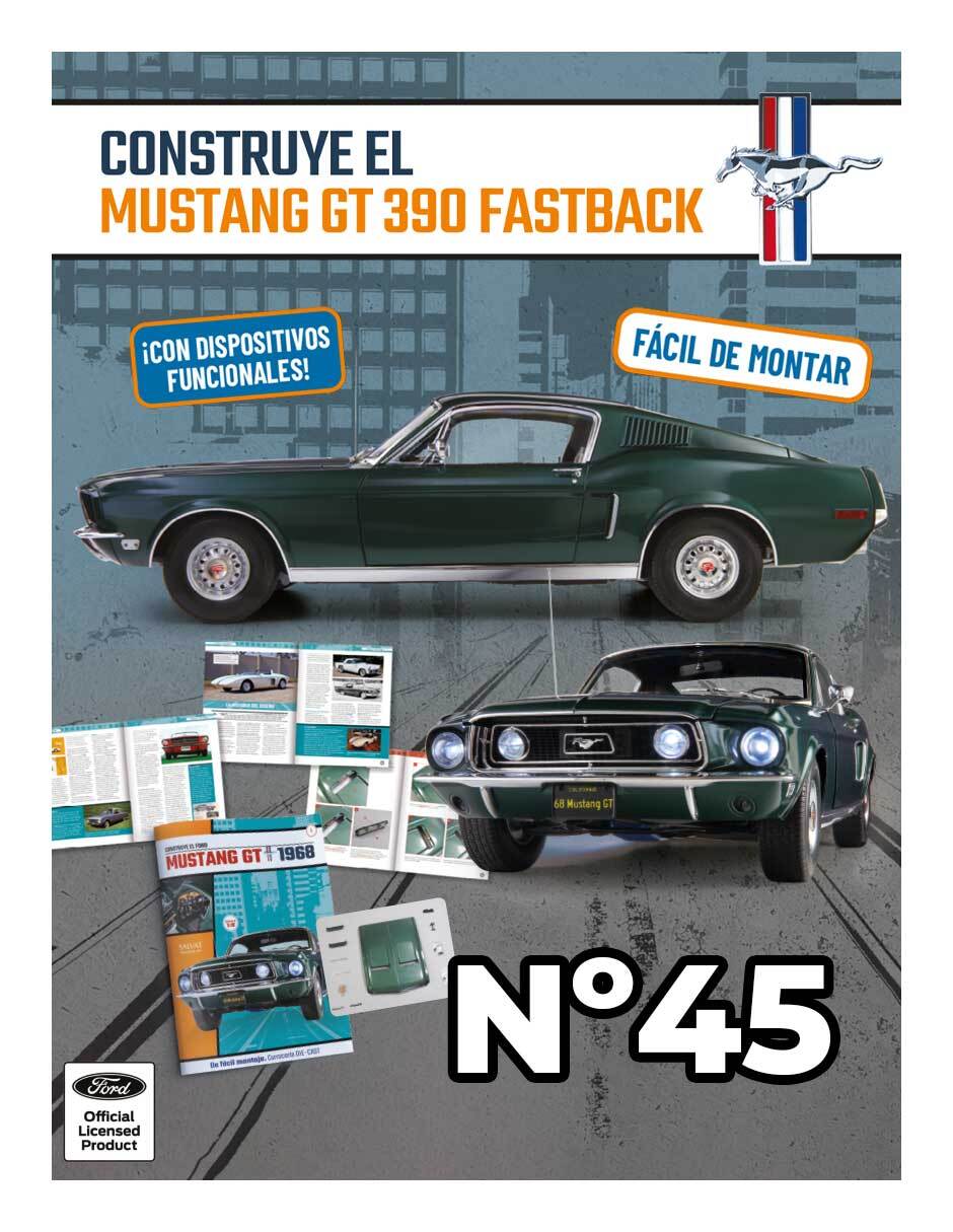Coleccionable Construye el Ford Mustang GT 1968 0045