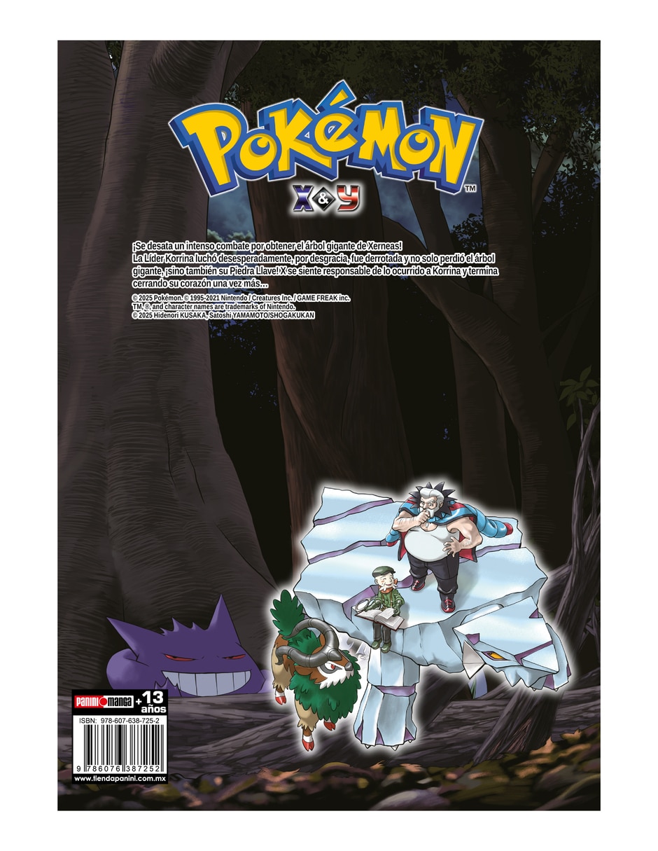 Manga Pokemon Adventures X-Y N.4 2