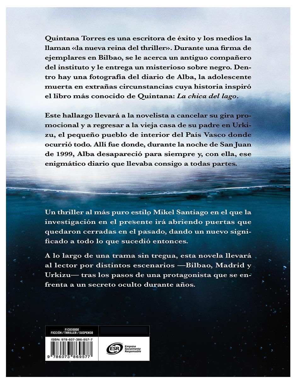Libro La Chica Del Lago de Mikel Santiago 3