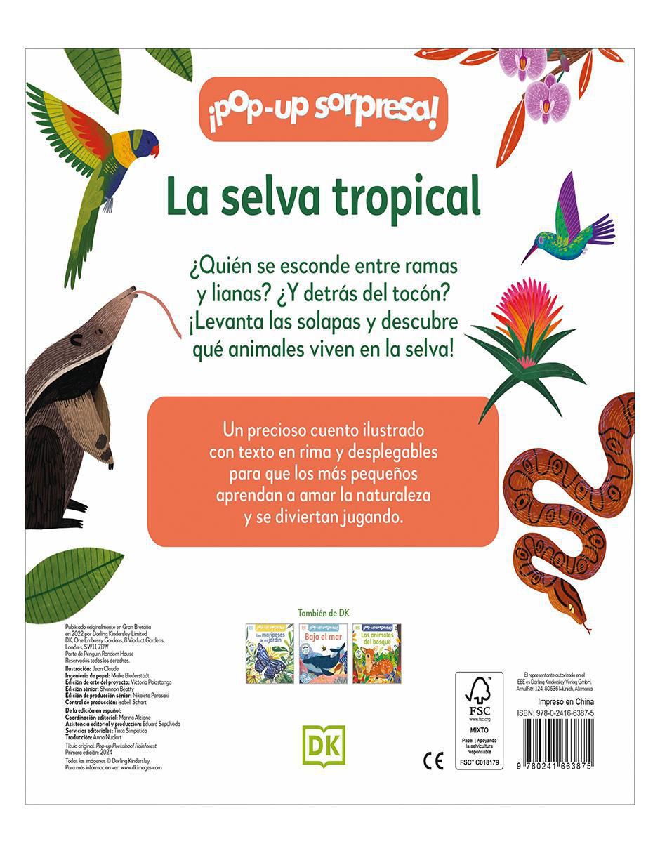 Libro La Selva Tropical de Dk 5