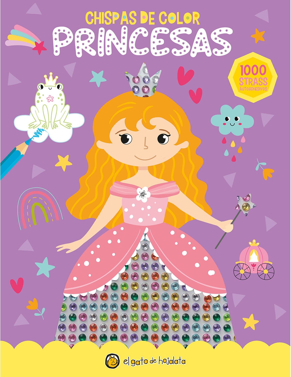 Libro Princesas Chispas De Color de Editorial Guadal