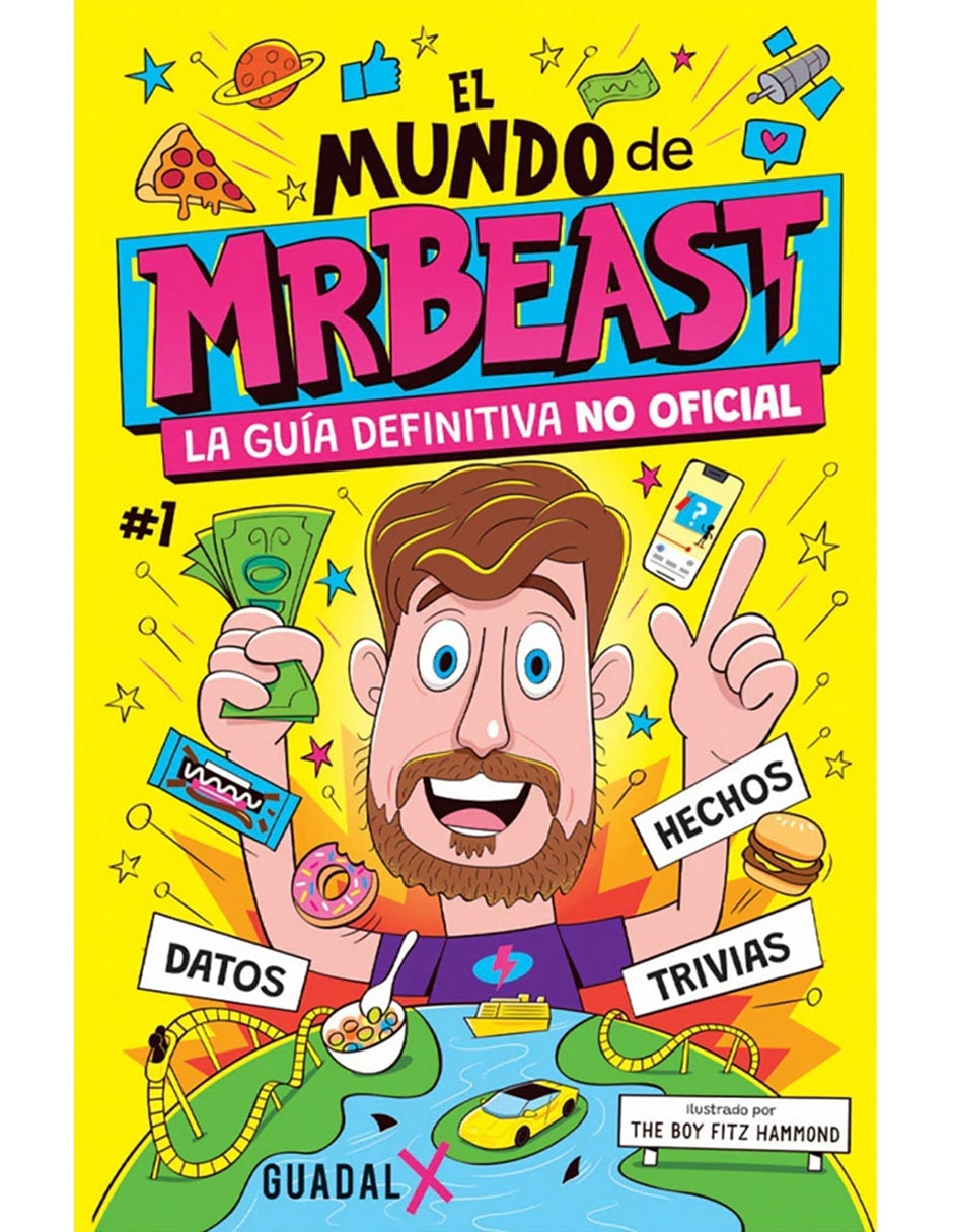 Libro El mundo de Mr. Beast de editorial Guadal