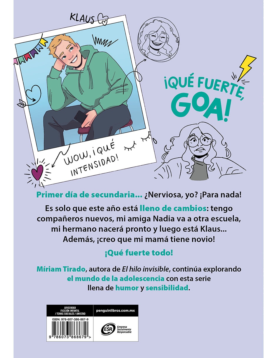 Libro ¡Qué fuerte, Goa! de Míriam Tirado 2