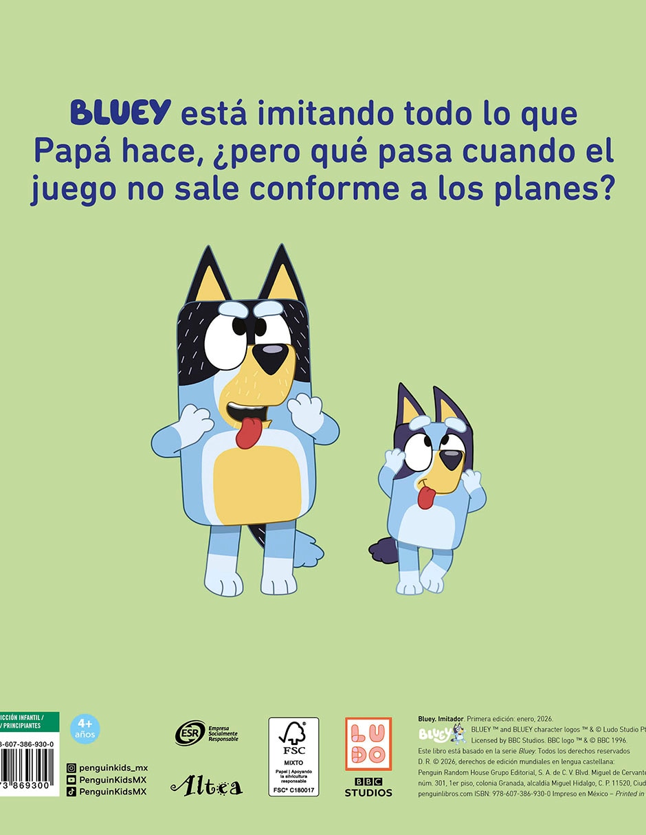 Libro Imitador de Ladybird Books 2