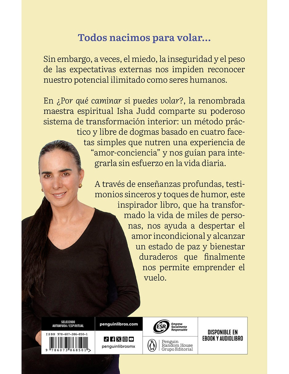Libro Por Qué Caminar Si Puedes Volar de Isha 2