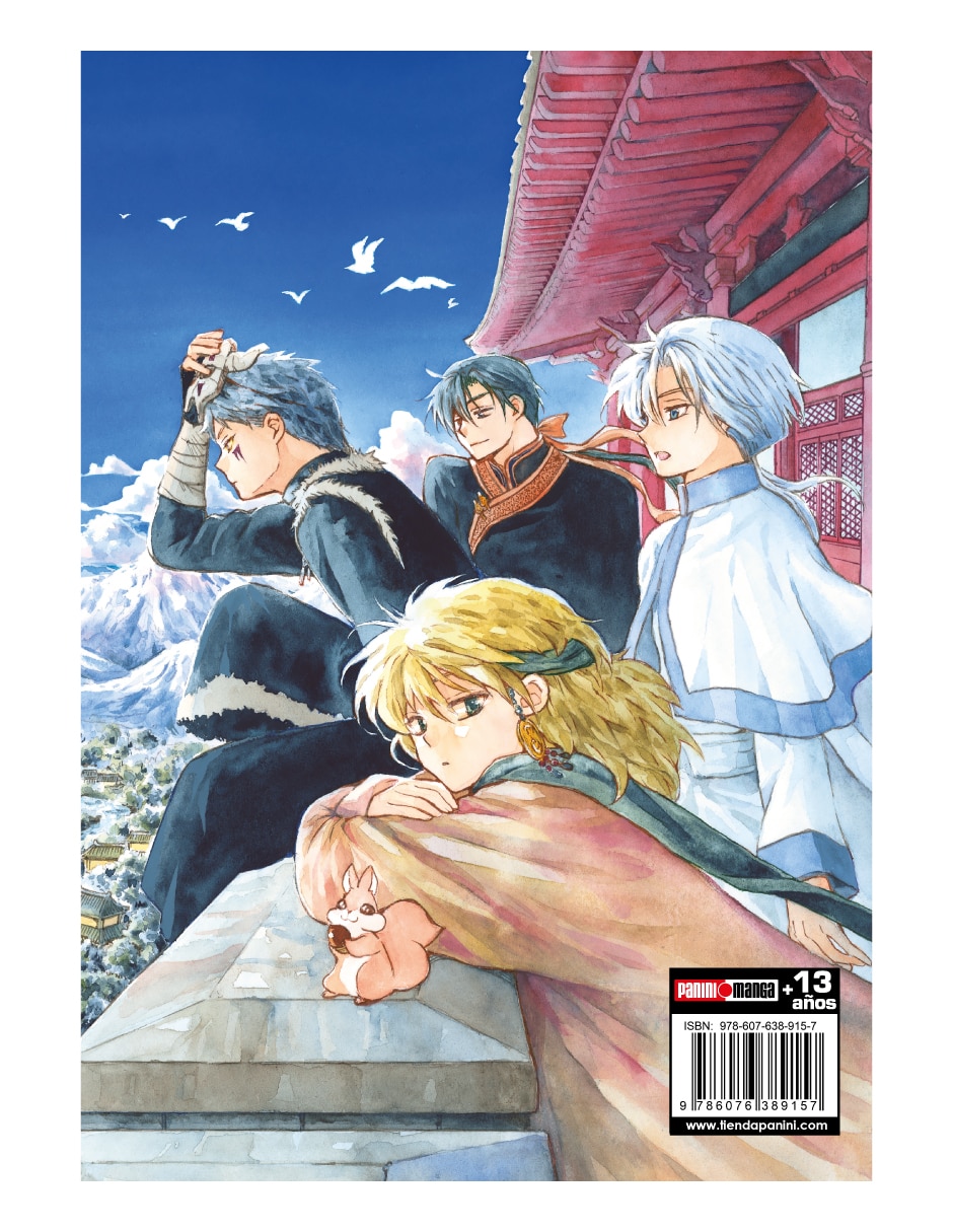 Manga Akatsuki no Yona 3 en 1 N.12 2