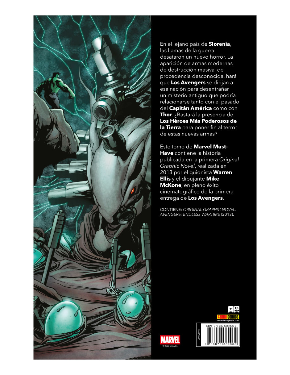 Cómic Avengers Endless Wartime (Marvel Must Have) 2