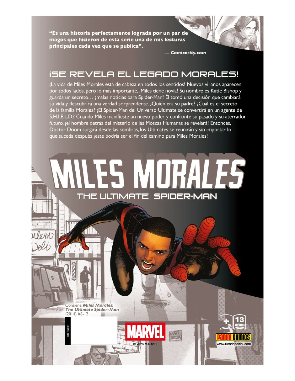 Cómic Miles Morales The Ultimate Spider-Man 2 (Marvel Teens) 2