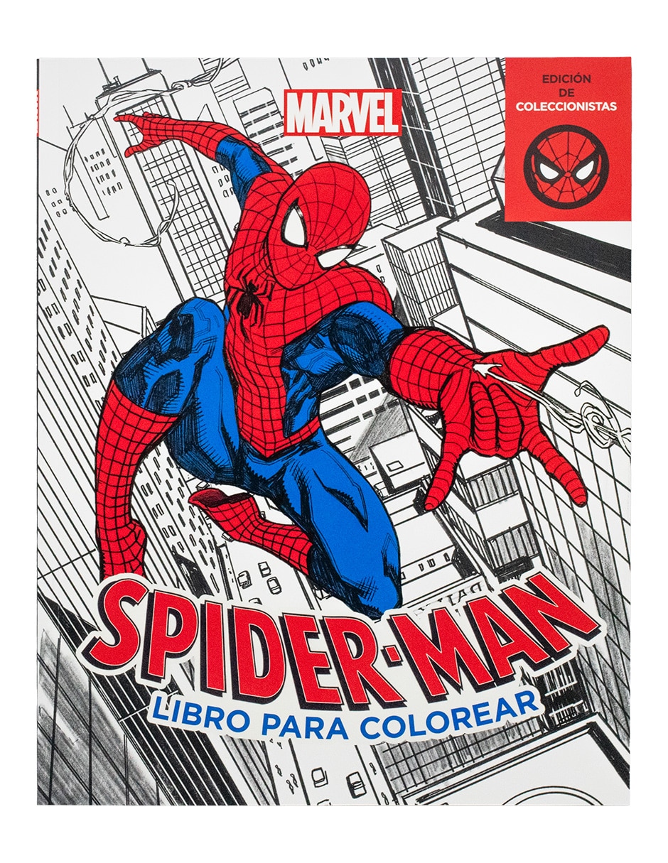 Libro para colorear Spiderman de Corp