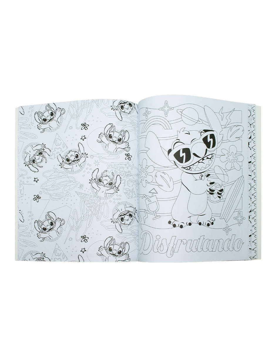 Libro para Colorear Stitch Aleja tus preocupaciones 4