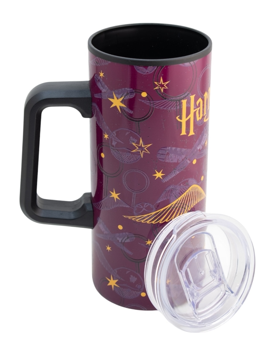 Termo de acero harry potter con tapa a presión 580 ml 6