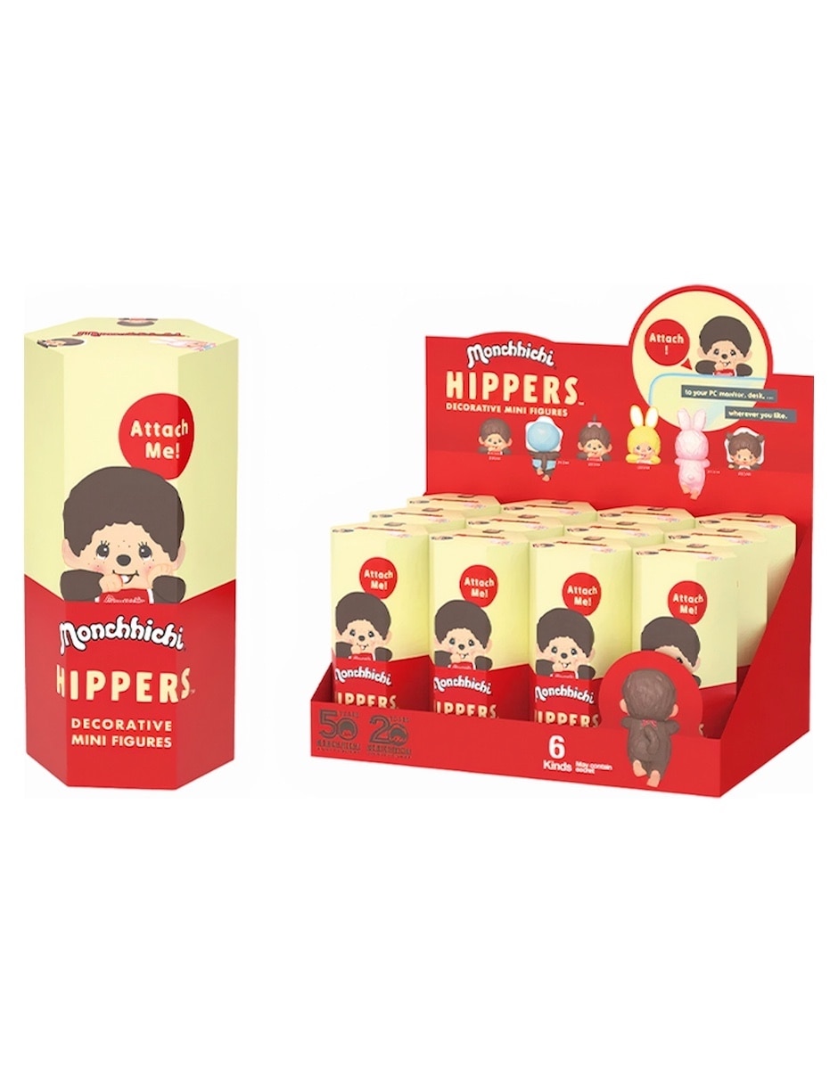 Figura solar de muñeco Monchhichi Hippers