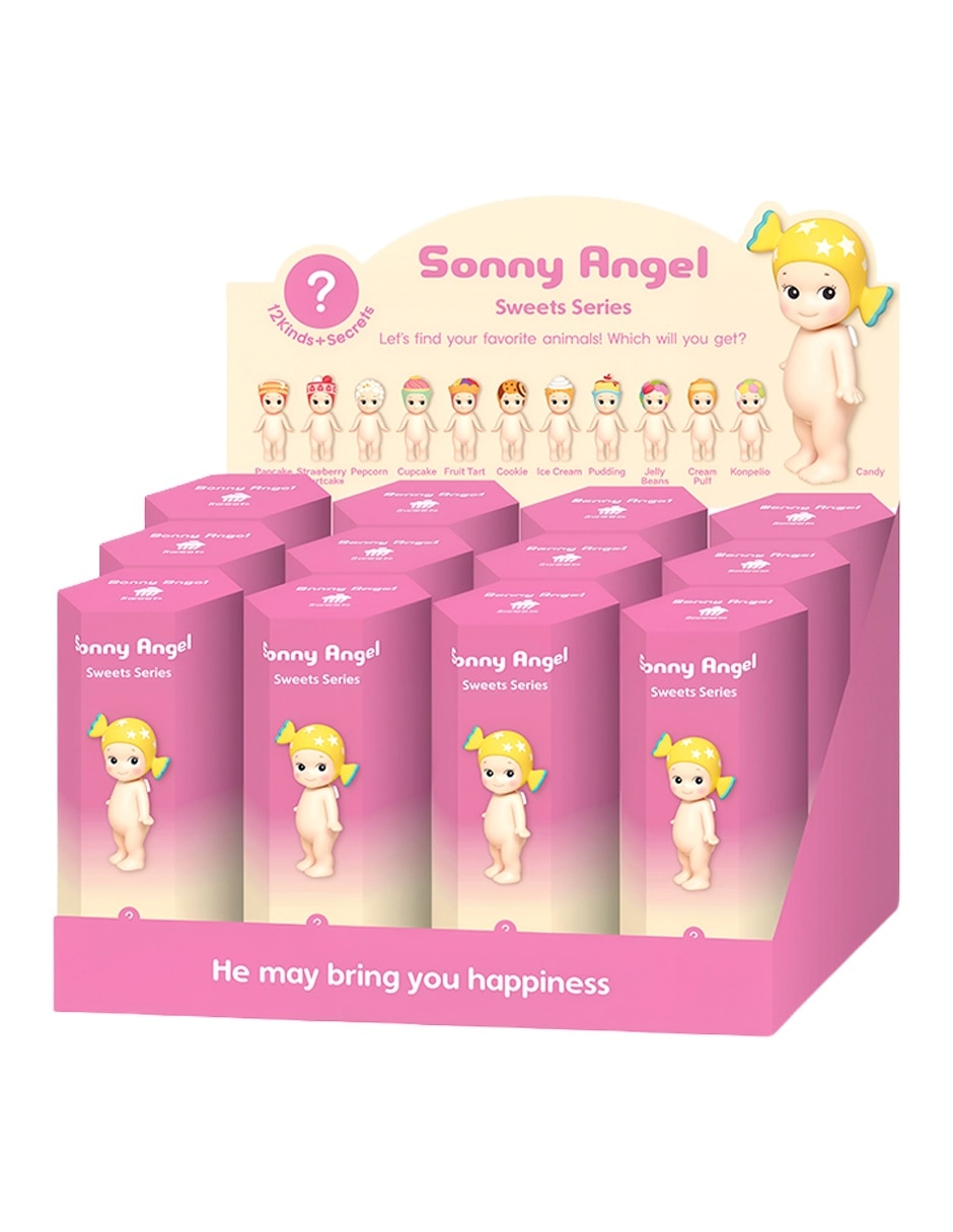 Figura solar de humano Angel Sweet Series de plástico