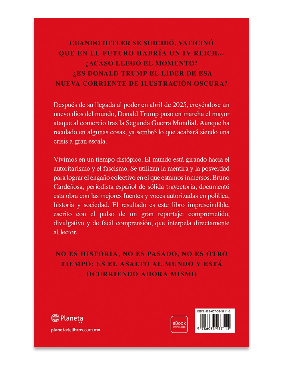 Libro El IV Reich de Bruno Cardenosa 2