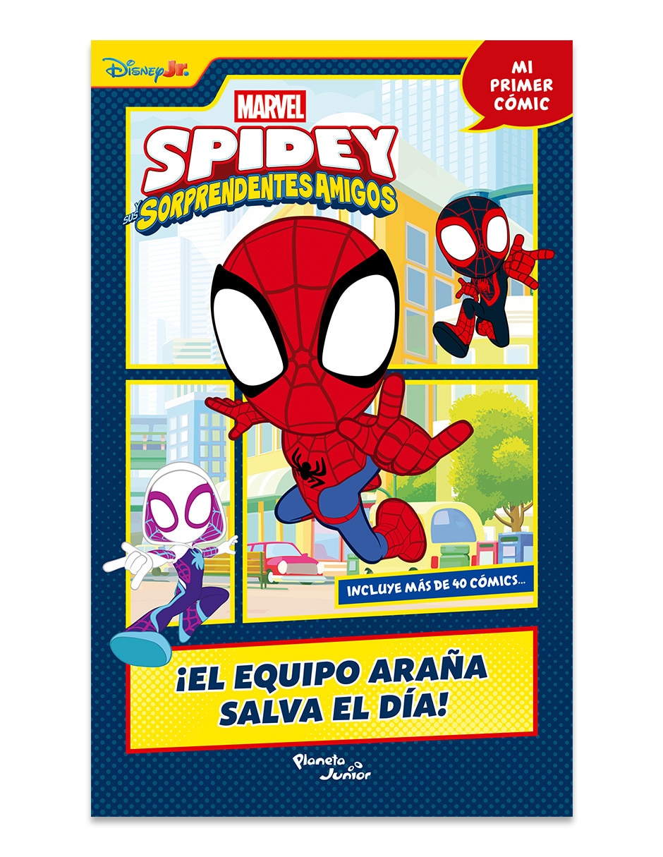 Libro Spidey Y Sus Sorprendentes Amigos El Equipo Araña Salva El Día de Marvel Libro Spidey Y Sus Sorprendentes Amigos El Equipo Araña Salva El Día de Marvel