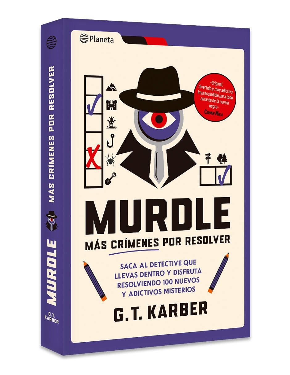 Libro Murdle Mas Crímenes Por Resolver de G T Karber 3