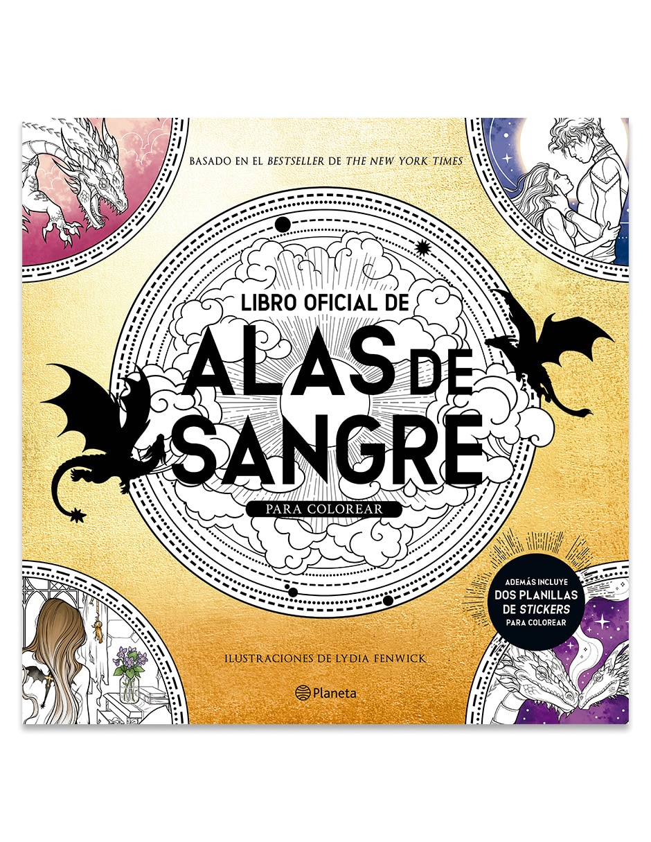 Libro Alas De Sangre Para Colorear de Lydia Fenwick Libro Alas De Sangre Para Colorear de Lydia Fenwick