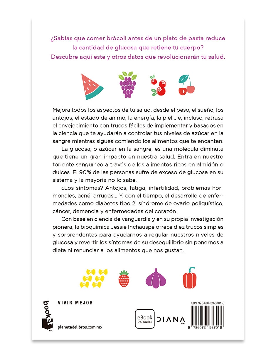 Libro La Revolución De La Glucosa de Jessie Inchauspe 2