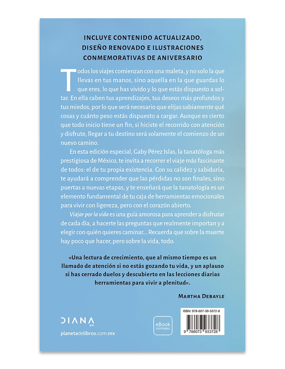 Libro Viajar Por La Vida 10 Aniversario de Gaby Perez Islas 2