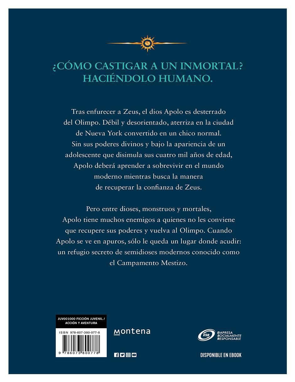 Libro El oráculo oculto (Las pruebas de Apolo 1) de Rick Riordan 2