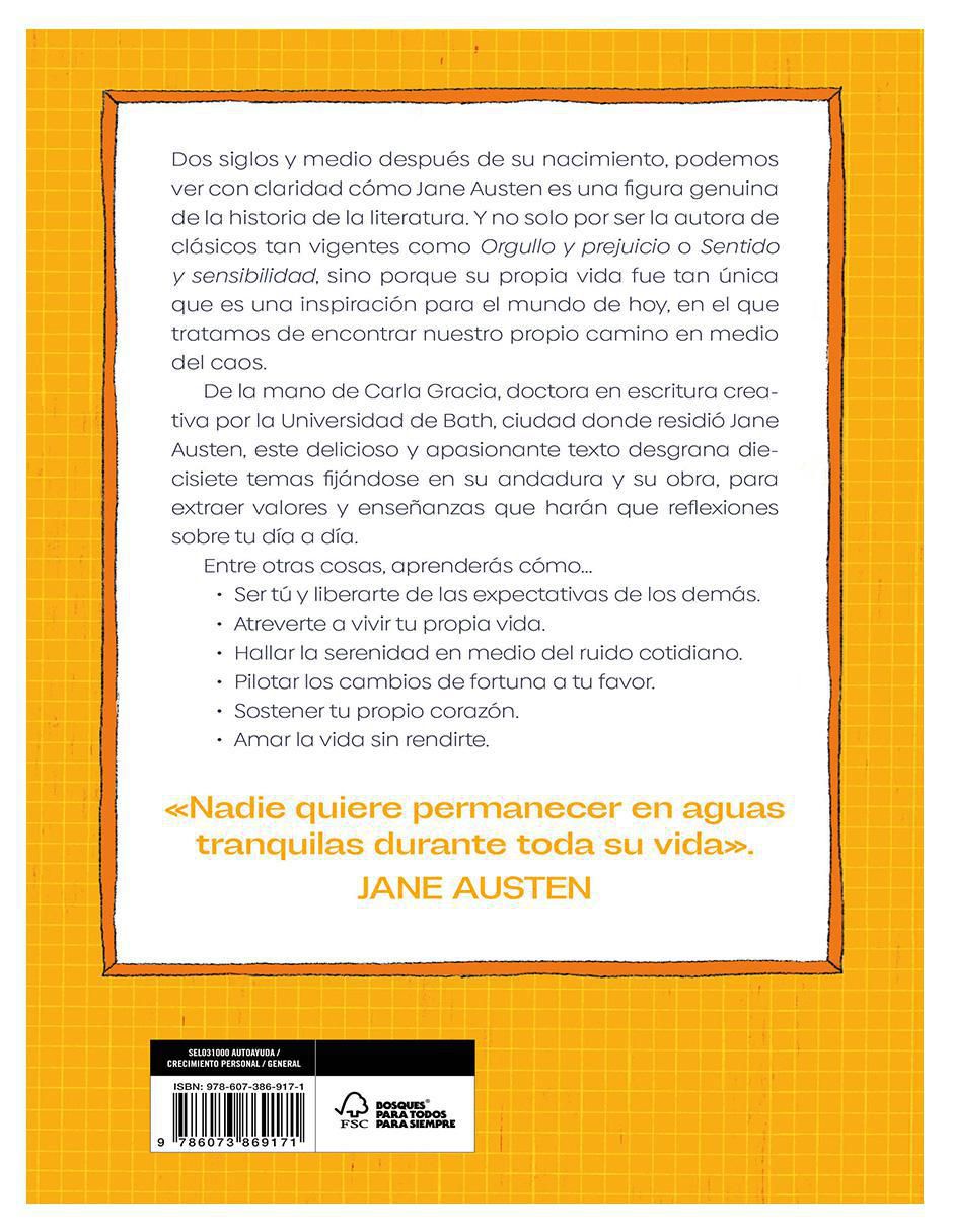 Libro Cambia tu vida con Jane Austen de Carla Gracia 2